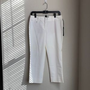 NWT White House Black Market White Dress Pants